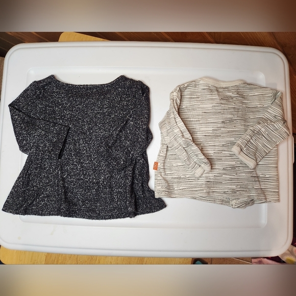 Bundle of 7 coats/shirts/onesies for 3 month baby girl - Picture 5 of 9